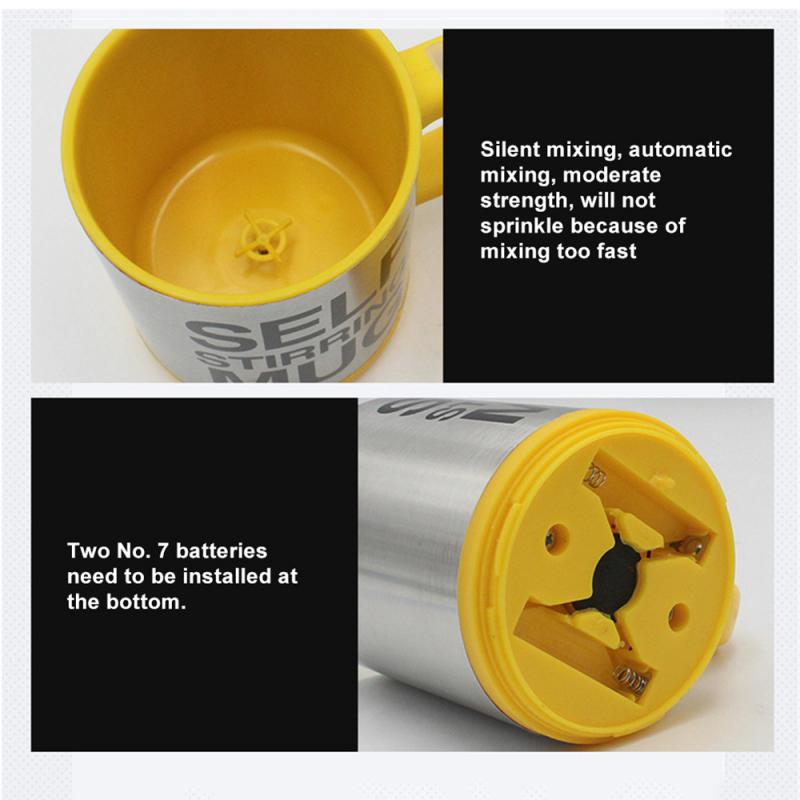 Self Stirring Cofee Mug