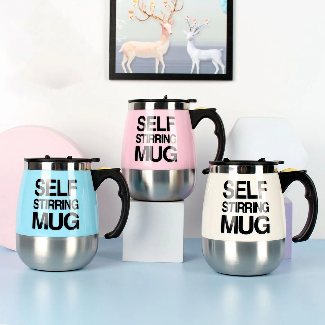 Self Stirring Cofee Mug