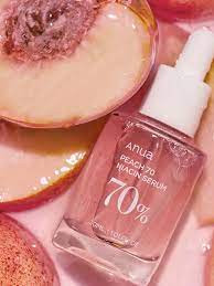 Peach 70% Niacinamide Facial Serum Fade Melanin Moisturzing Shrink Pores Smooth Brightening Skin Care Dark Spot Remover Serum