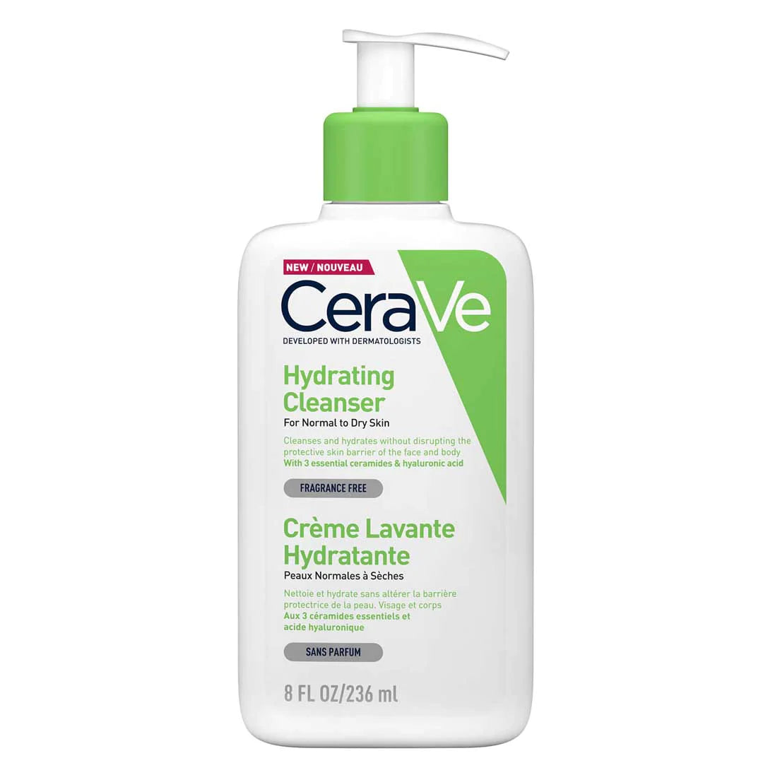 Hydrating cleanser dor normal to dry skin with hyaluronic acid 236ML