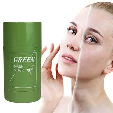 Face Clean Mask Green Tea Cleansing Stick Mask Shrink Pores Deep Blackhead Remover Facial Cleansing Moisturizing Mask Skin Care